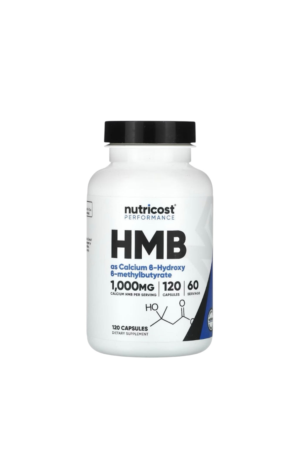 HMB 1000 mg – Nutricost | Potencia tu fuerza y recuperación muscular