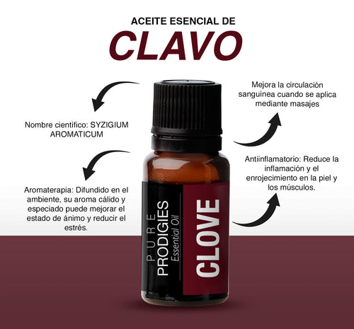 Aceite Esencial de Clavo 15 ml