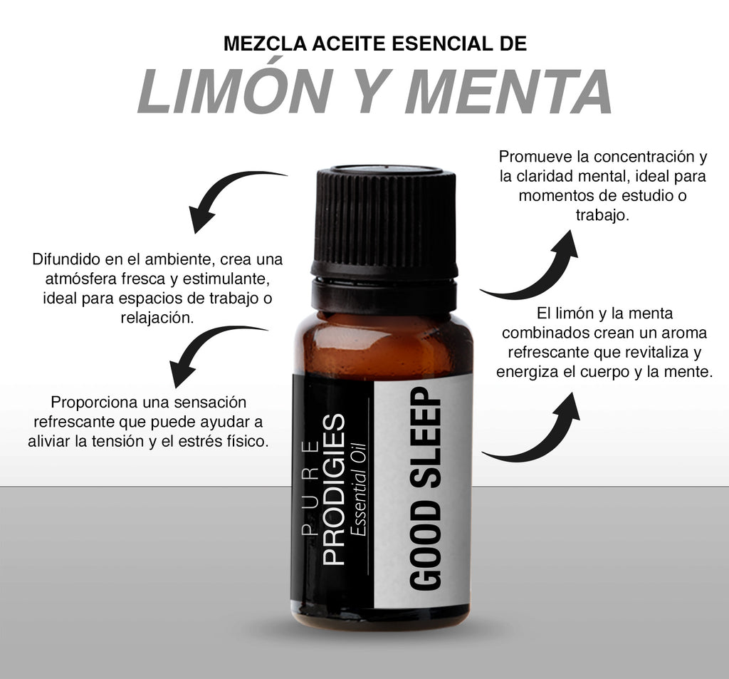 Mezcla Good Sleep (Buen Dormir): Limón y Menta