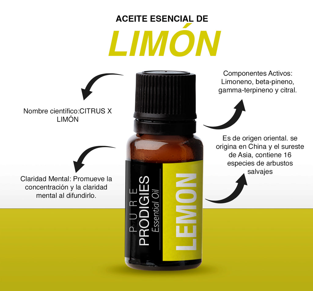 Aceite Esencial de Limon 15 ml