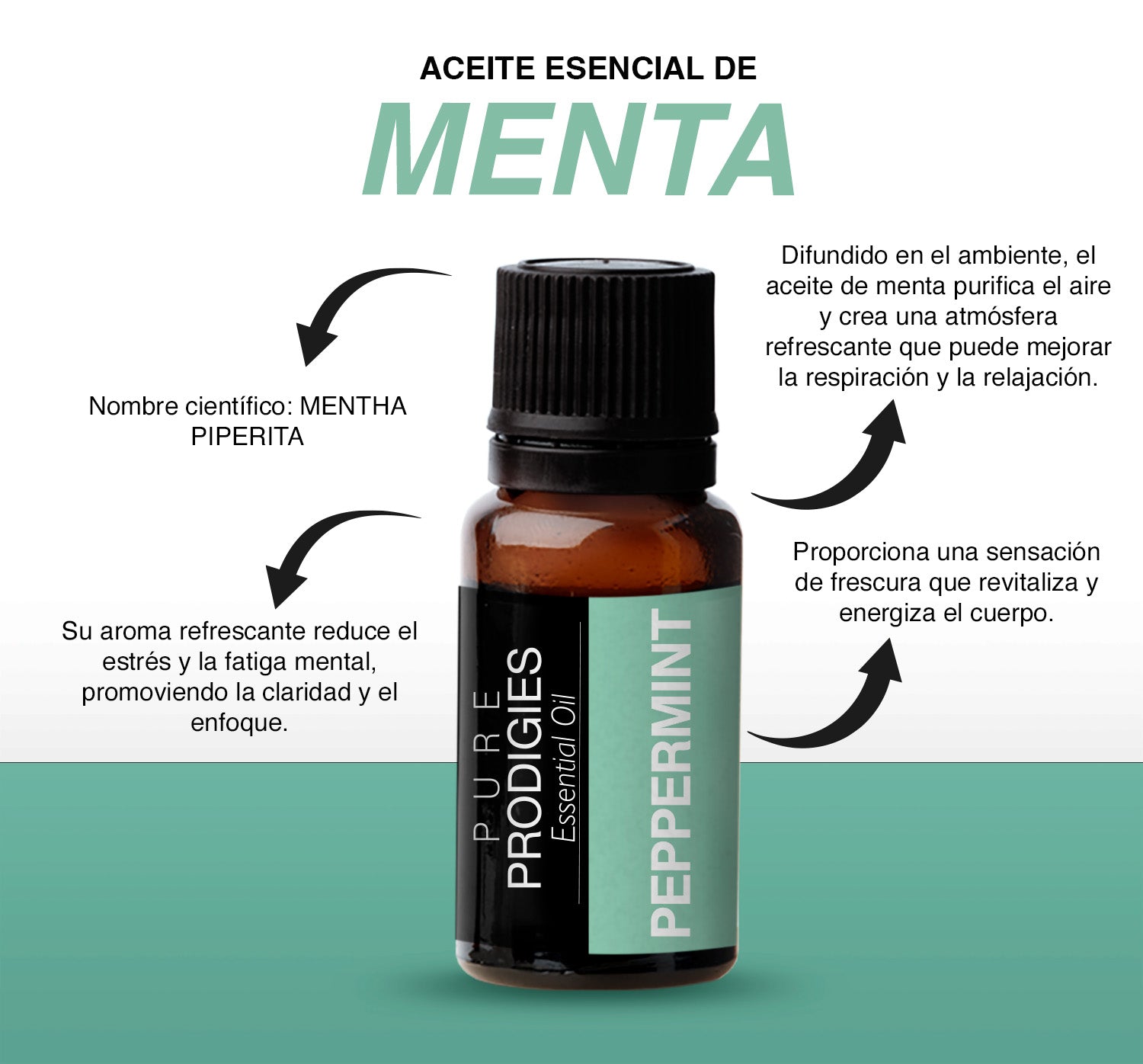 Aceite Esencial de Menta 15 ml