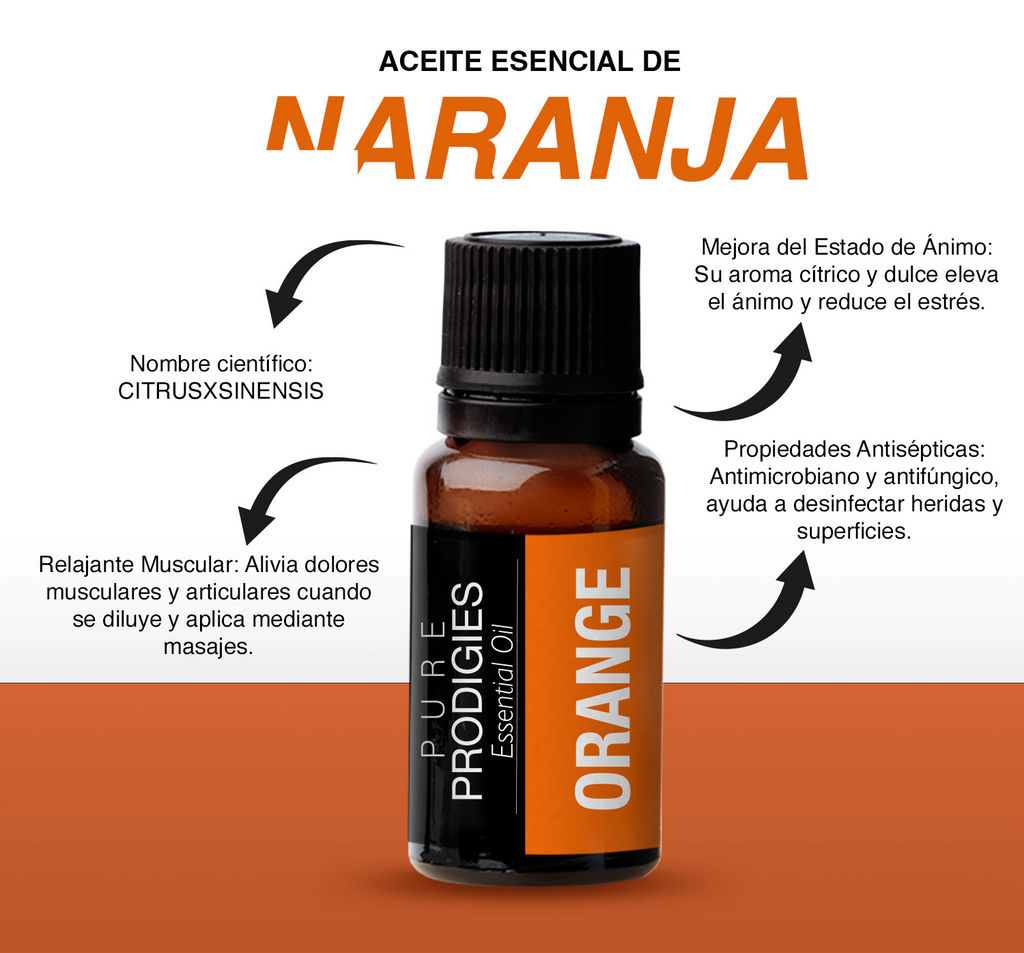 Aceite Esencial de Naranja 15 ml