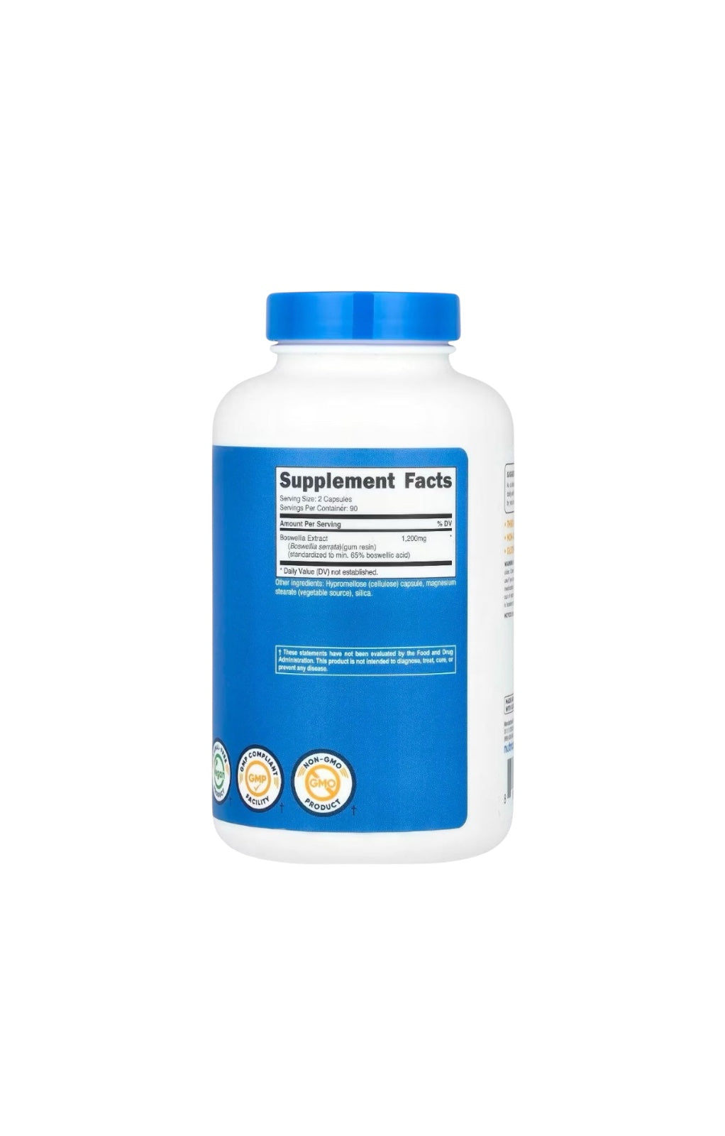Boswellia Extract 1200 mg – 180 Cápsulas | Nutricost