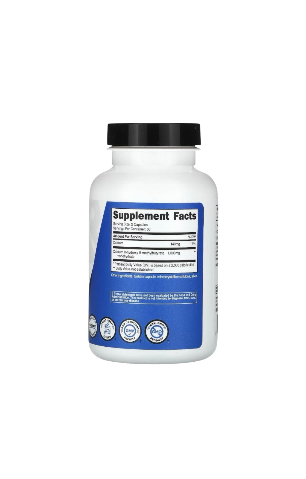 HMB 1000 mg – Nutricost | Potencia tu fuerza y recuperación muscular