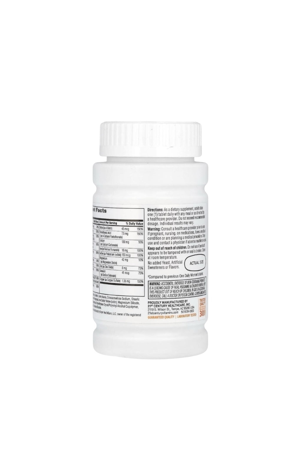 21st Century One Daily – Women's Health (100 tabletas)